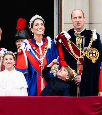 Kate Middleton, Prince William, Princess Charlotte and Prince Louis