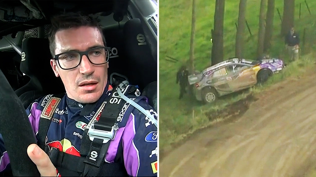 Rally New Zealand flipped on its head as iconic corner claims early WRC leader
