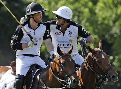 Prince Harry and Ignacoio 'Nacho' Figueras 