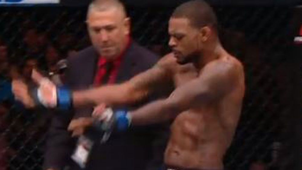 UFC fighter shows little class in victory