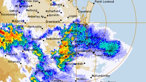 Thunderstorm lashes south-east Queensland, still reeling from earlier storm