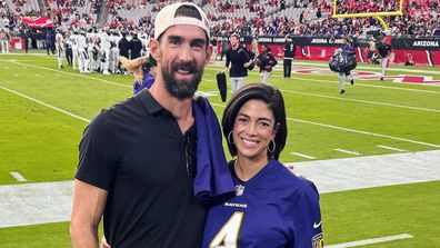 Michael Phelps and Nicole Phelps