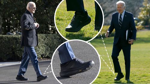 Joe Biden's Hoka shoes