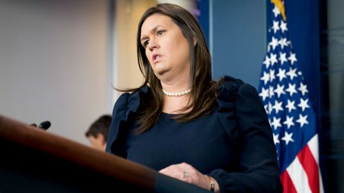 White House spokesman Sarah Huckabee Sanders said US President Donald Trump had "done nothing wrong."