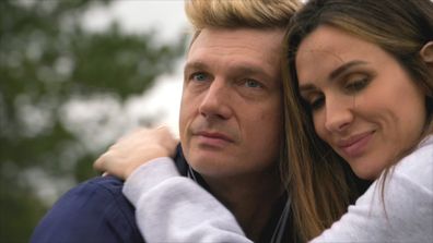 Nick Carter and Angel Carter Conrad in The Carters, streaming on Stan, 2025. Photo Credit: CBS/Paramount+