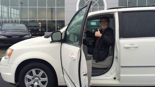 Kindness of strangers mean US man never has to ride his bike to work again