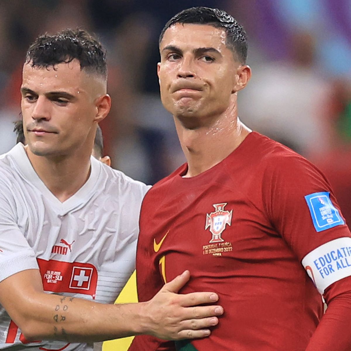 Cristiano Ronaldo dropped to bench for Portugal's 2022 World Cup last-16  match against Switzerland - Eurosport