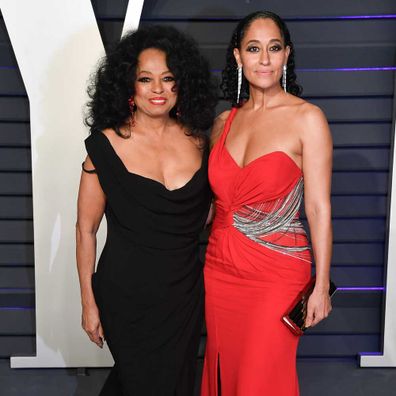 Diana Ross and Tracee Ellis Ross at Vanity Fair Party in 2019.