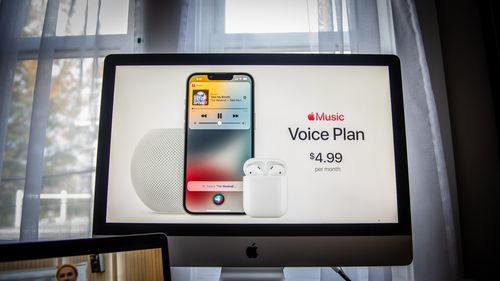 The new Apple Music Voice Plan was debuted during the Unleashed virtual product launch in Hastings-On-Hudson, New York. 