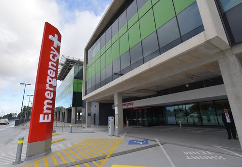 Nurses at the newly built Royal Adelaide Hospital say they are being forced to treat people in the back of ambulances. (AAP)