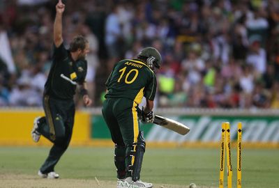 ...when he claimed five wickets against Pakistan in a man of the match effort in Adelaide.