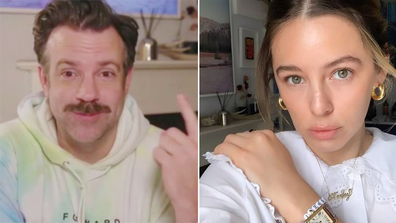 Jason Sudeikis and rumoured girlfriend Keeley Hazell.