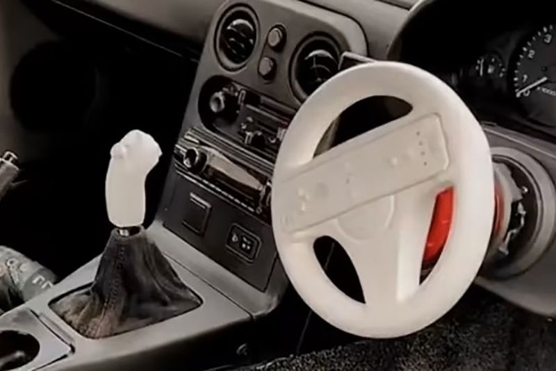 Mazda sports car gets Nintendo Wii steering wheel