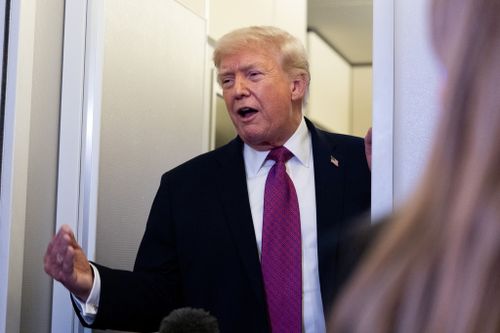 US President Donald Trump