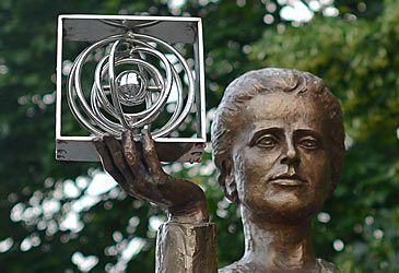 Marie Curie's second Nobel Prize was for discovering radium and which other element?