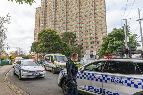 Nine public housing estates have been placed into mandatory lockdown 