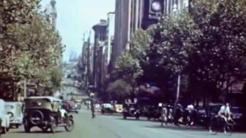 MELBOURNE: The CBD before the skyscrapers shot up