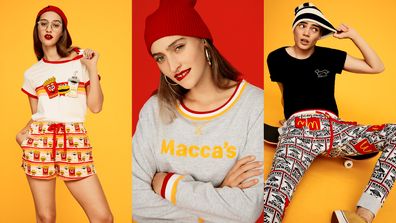 McDonald's x Peter Alexander: Pyjama sets