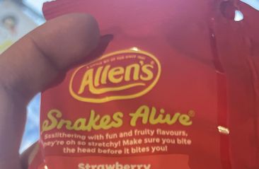 Snakes alive flavour