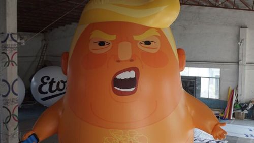Trump Baby will fly next Friday. Picture: Trump Baby UK