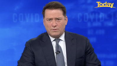 Today host Karl Stefanovic has lashed anti-lockdown marchers as 'selfish'.
