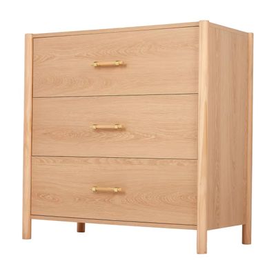 Shelby three drawer chest: $129