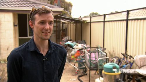 Travis Adams' property was trashed by tenants. (9NEWS)