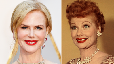 Nicole Kidman and Lucille Ball