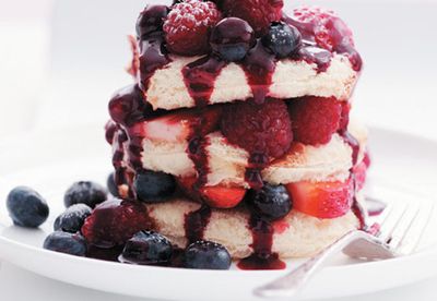 Summer berry stack