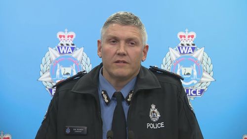 Le commissaire de police de WA, le colonel Blanch, a déclaré mercredi aux journalistes qu'il n'était au courant d'aucun problème médical préexistant.