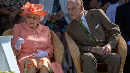 The Queen and Prince Philip didn't attend the christening. Picture: AAP