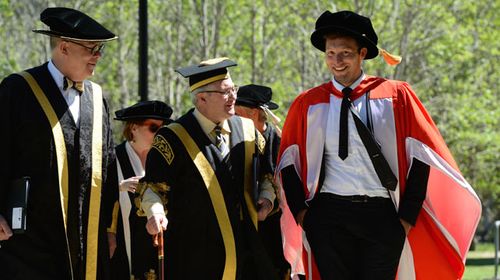 Introducing Dr Ian Thorpe, master of letters and the swimming pool