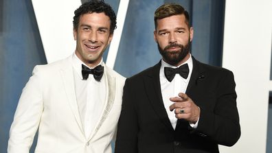 Ricky Martin and Jwan Yosef