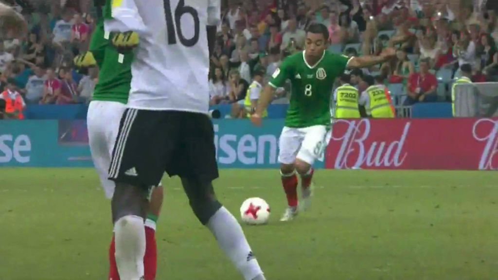 Mexico substitute Marco Fabian scores stunner against Germany in Confederations Cup semi-final