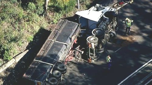 Sydney motorway partially reopened after truck crash