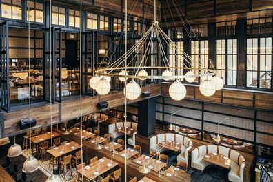 Inside the Lionfish restaurant at the Pendry San Diego