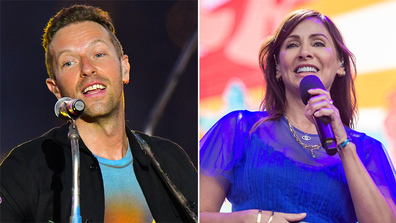 Chris Martin and Natalie Imbruglia.