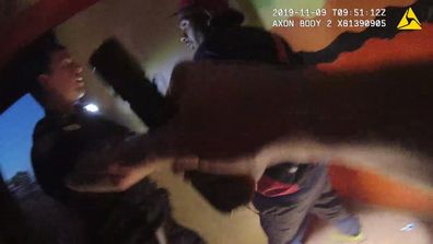 What the bodycam footage appears to show is that "they entered the property without permission from the owner".
