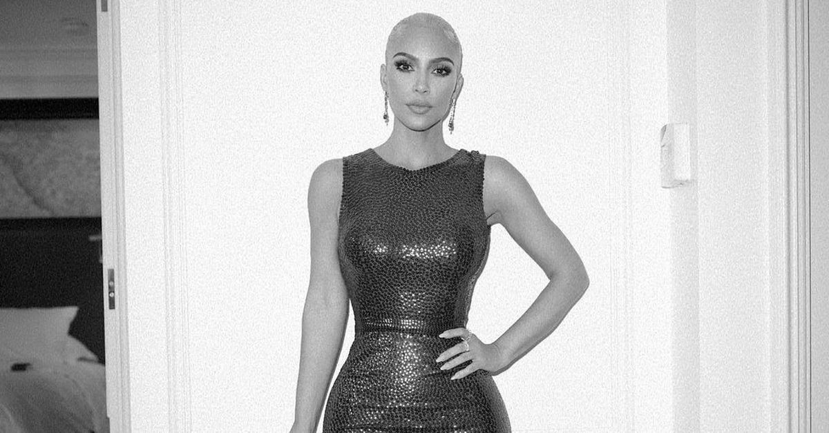 Kim Kardashian wore second Marilyn Monroe dress after Met Gala, this one  from 1962 Golden Globes - 9Style