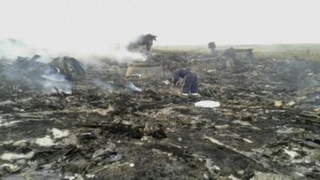 Flight MH17 was shot down in Ukraine on July 17. (AAP)