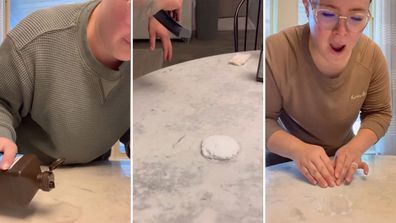 Cleaning hacks marble table stain remover hydrogen peroxide