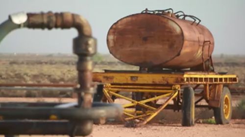 Power to the town is supplied by a diesel generator, while water is delivered twice weekly. (9NEWS)