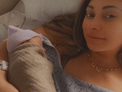 Francesca Farago has welcomed her twins