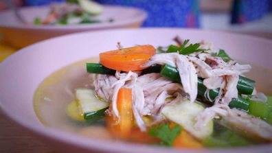 Jane's easy chicken soup