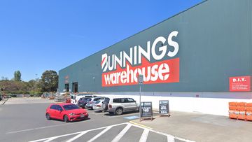 The man died after being apprehended by security guards at Bunnings.