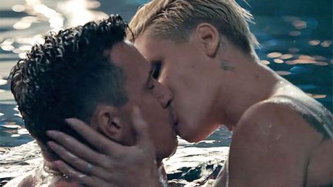 Watch: Pink pashes buff husband in new clip 'Just Give Me A Reason'