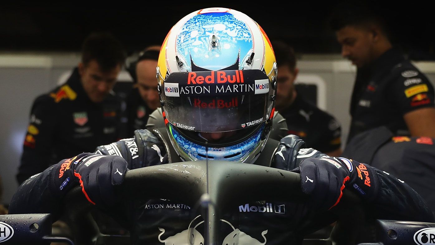 Red Bull and Australian driver Daniel Ricciardo launch new car for 2018 Formula One season