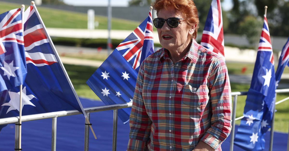 Protest led by Pauline Hanson calls for end to mass immigration