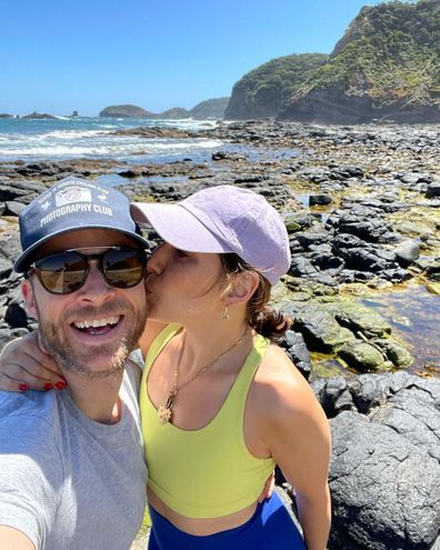 Hamish Blake and Zoe Foster Blake.