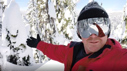 Richard Evans is a keen snowboarder, used to run daily and said he was quite fit before he got sick with coronavirus.